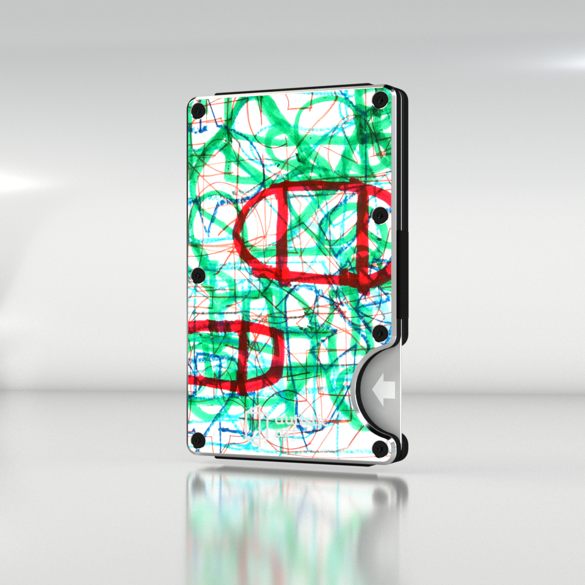 Autistic Art Wallet #AA002