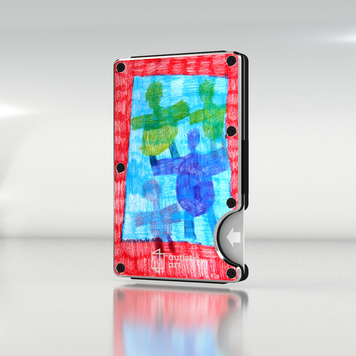 Autistic Art Wallet #AA024