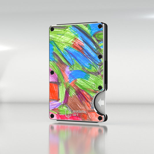 Autistic Art Wallet #AA039